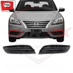 New 2013-2015 Nissan Sentra Fog Light Covers Front Left & Right Black 2PC. Fixed Price $36.90.