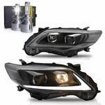 Customized Led Headlights W/drl+vland H7 Bulb For 2011-2013 Corolla Assembly. Fixed Price $324.99.