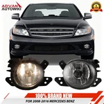 Pair Fog Lights For 2008-2016 Mercedes Benz Front Driving Bumper Lamp Left+right. Fixed Price $35.99.