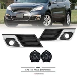 Fog Light Lamp W/ Cover Bezel Trim Set For Chevrolet Traverse 2013-2017 20988620. Fixed Price $50.24.