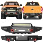 Aaiwa Front Rear Bumper Guard 2019-2023 Ford Ranger W/winch Plate Led Light. Fixed Price $1101.98.