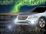 Blinglights Fog Compatible With 2013 2014 2015 Honda Crosstour. Fixed Price $145.99.