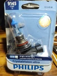 Philips 9145CVB1 Crystalvision Ultra Headlight Headlamp Bulb. Fixed Price $10.58.