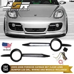 Clear Bumper Led Drl Daytime Running Light Bar For 2005-2008 Porsche Cayman 987. Fixed Price $229.95.
