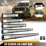 Tri Row Led Work Bar Flood Spot Lights Driving Lamp Offroad Car Truck Suv. Fixed Price $42.99.