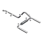 Magnaflow Street Series Stainless Performance Exhaust System Kit 16829. Fixed Price $862.00.