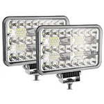 2X7 Inch Heavy Equipment Led Bar Work Light, 144W 48000LM Five-rows Spot. Fixed Price $43.25.
