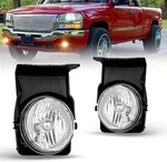 Fog Lights For 2005-2007 Gmc Sierra 1500 2500 3500 Bumper Driving Lamps Pair. Fixed Price $35.99.