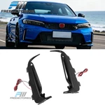 Fits 23-26 Honda Civic Type FL5 Jdm Front Bumper White Led Drl Foglights 2PCS. Fixed Price $150.99.