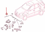 Mercedes-benz Ml W164 Front Fog Light Wiring Harness A1715400109. Fixed Price $54.57.