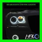2005-2010 Chrysler 300C White Plasma Headlight+fog Halo Rings Kit By Oracle. Fixed Price $381.99.
