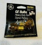 General Electric 1157NA Heavy Duty Turn Signal, Parking Bulbs - Nos. Fixed Price $5.00.