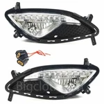 New Oem Fog Lamp Light Cover Connect Lh Set For Hyundai Genesis Coupe 13-17. Fixed Price $175.66.