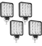 Yitamotor Led Bar Pod Light, 4PCS 4INCH 48W Square Flood Work. Fixed Price $30.00.