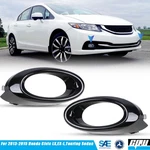 For 2013-2015 Honda Civic Lx,ex-l,touring Sedan Fog Light Bezel Covers Lh+rh. Fixed Price $31.99.
