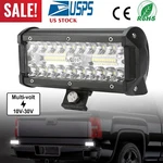 7" Led Light Bar 120W 12000LM Work Pods Offroad Driving Decor. Fixed Price $15.99.