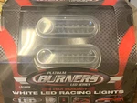 Platinum Burners LS120W Chrome Finish Housing White Led Racing Lights Optronics. Fixed Price $15.95.