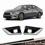 For Infiniti Q50 2018 2019 2020 Fog Light Lamp Black Cover Front Right&left Side. Fixed Price $53.14.