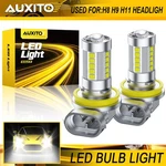 2-20PCS Auxito H11 H8 H9 Led Headlight Kit Low Beam Bulb White 6500K 20000LM 6GE. Fixed Price $132.99.