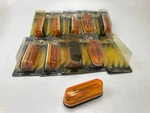 (10) Pilot Automotive NV5075S Amber Running Board Light 3-1/2" X 1". Fixed Price $22.46.