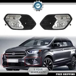 Ford Escape 2017-2019 Driving Bumper Fog Light W/black Cover Left+right Side. Fixed Price $49.90.