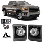 Pair Fog Lights For 2014-2015 Gmc Sierra 1500 W/bulbs+wiring Kits+switch Panel. Fixed Price $61.99.