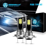 Ironwalls H7 Led Headlight Kit Hi/lo Beam Drl Fog Bulbs 100W 6000K White. Fixed Price $37.96.
