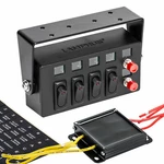 Lamphus SWBX42 12V Dc On/off Rocker Box With Momentary Switches. Fixed Price $49.99.