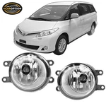 Fits 08-10 Toyota Previa & Prius Oe Front Bumper Fog Lights Lamps Clear Lens. Fixed Price $17.99.