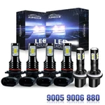 For Chevry Corvette 1996-2004 6000K 6PCS Led Lamps Hi-low Fog Lights. Fixed Price $34.98.