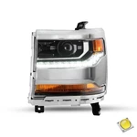 Hid/xenon Headlight For 2016-2018 Chevy Silverado 1500 Driver Left Side Headlamp. Fixed Price $70.99.