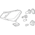 Genuine Mercedes-benz Oe Lamp Unit 207-820-77-61. Fixed Price $1276.13.