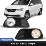2011-2020 Fog Lights Clear Lens For Dodge Grand Caravan Lamp Wiring+switch Pair. Fixed Price $44.99.