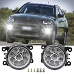 For Jeep Compass 2017 2018 2019 2020 Pair Clear Lens Bumper Fog Lights W/ Bulbs. Fixed Price $27.99.