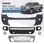 Front Bumper Cover Lower Valance Assembly For 2015-2020 Gmc Canyon W/ Tow Hook. Fixed Price $479.99.