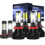 For Chevy Tahoe 2007-2014 6X Led Headlights High Low Beam Fog Bulbs A++. Fixed Price $49.99.