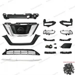 14PC For Rogue 2017-9 Grille/grill Trim/radiator Bracket/fog Lamp/bumper Molding. Fixed Price $123.57.