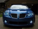 White Led Halo Fog Lamps Kit For 2008-2009 Pontiac G8 Lights Driving Gt. Fixed Price $125.78.