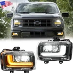 Pair Led Fog Lights Drl Turn Signal Plug&play 2024 2025 2026 Ford F150 F-150. Fixed Price $266.00.