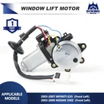Window Motor For 03-07 Infiniti G35 And 03-09 Nissan 350Z Front Left Driver Side. Fixed Price $49.99.