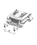 Genuine Mopar Front Fog Lamp Left 68503997AA. Fixed Price $137.60.