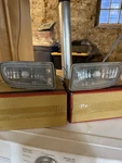 Genuine Front Fog Lamp Housings 90-07 Toyota Land Cruiser 81221-60032 Oem. Fixed Price $164.00.