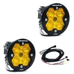 Baja Designs Squadron-r 2.0 Pro Auxiliary Light Pod Pair W/c Amber. Fixed Price $479.95.