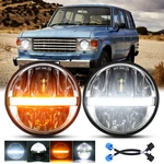 2X 7'' Round Drl Led Headlights For Toyota Land Cruiser FJ40 FJ60 J80 1965-1985. Fixed Price $89.99.