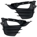 Set Of 2 Bumper Face Bar Grilles Driver & Passenger Side For Chevy Cruze Pair. Fixed Price $71.37.