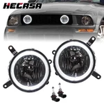 Hecasa Fog W/led Halo Running Smoke Ford Mustang Gt 2005-2009. Fixed Price $84.99.