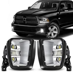 For 2013-2018 Dodge Ram 1500 Led Fog Lights W/ Drl Assembly Kit Left Right Pair. Fixed Price $66.53.