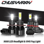 For Hummer H3 2006-2010 Combo Led Headlights Kit + Fog. Fixed Price $29.99.