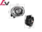 Clear Fog Lights For 2013-2016 Nissan Pathfinder Bumper Lamps W/wiring+switch. Fixed Price $59.99.