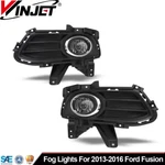 2013-2016 Ford Fusion Clear Lens Pair Bumper Fog Lights Lamp W/wiring Kit. Fixed Price $61.99.